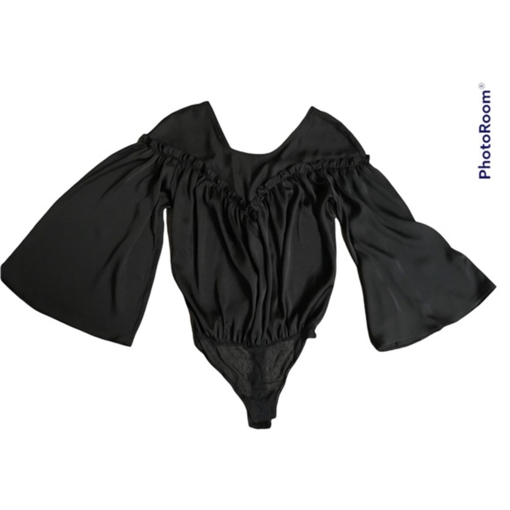 Free People Black Bodysuit, size XS